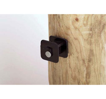 WIDOW™ TRADITIONAL ELECTRIC FENCE INSULATOR BLACK
