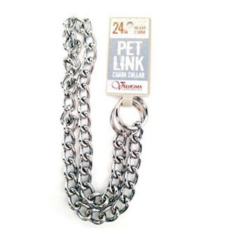HEAVYWEIGHT TRAINING COLLAR CHOKE CHAIN 3.5 MM 20 IN