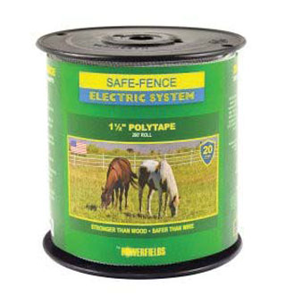 SAFE FENCE POLYTAPE 200 FT L X 1-1/2 IN W WHITE