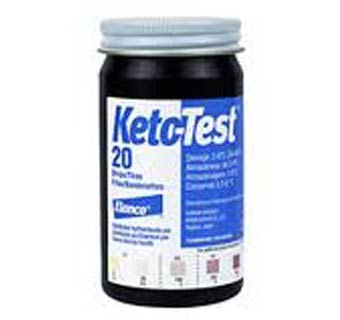 KETO TEST MILK KETONE TEST STRIP 20 COUNT