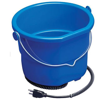HEATED FLAT BACK BUCKET - 10 QUART - EACH