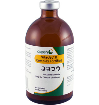 VITA-JEC® B COMPLEX FORTIFIED INJECTION 100 ML; 1/PKG