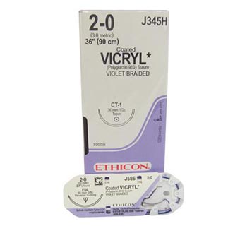 VICRYL™ 2/0 J345H 36 IN (CT-1) 36/PKG