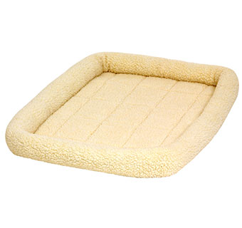 FLEECE PET BED CREAM EXTRA LARGE 41 IN 1/PKG