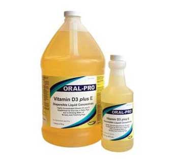 ORAL-PRO VITAMIN D3 PLUS E GALLON