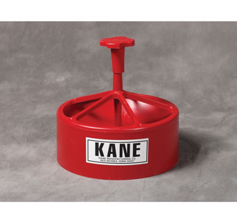 SNAP FEEDER WITH J-HOOK RED POLYETHYLENE