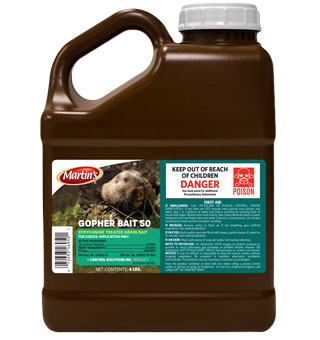 GOPHER BAIT 50 STRYCHNINE TREATED GRAIN BAIT 3 LB