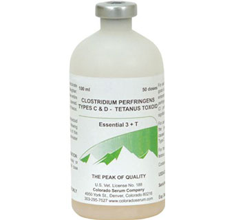 ESSENTIAL 3+T (CLOSTRIDIUM PERF. TYPES C & D TETANUS) - 50 DOSES