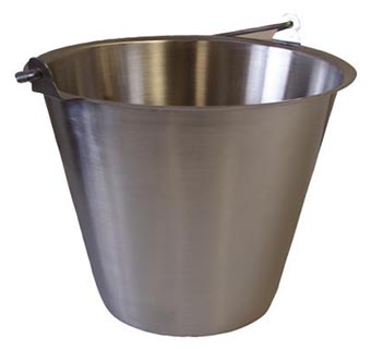 STAINLESS STEEL BUCKET 13 QUART