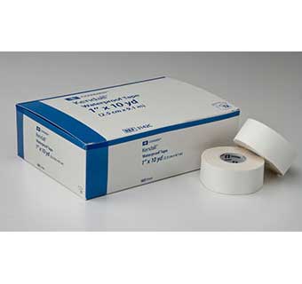 KENDALL™ WATERPROOF TAPE 1 INCH 12 COUNT