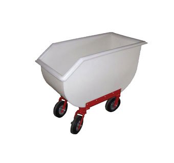 LOYAL POLY-TUF® POLY TUFF UTILITY FEED CART 400 LB POLYETHYLENE
