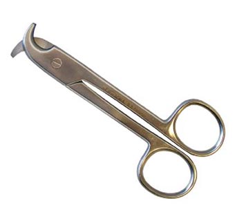 WHITE’S TOENAIL SCISSORS STAINLESS STEEL 4 IN