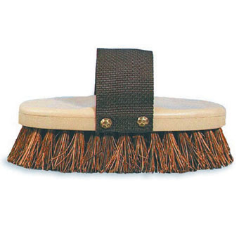 CLASSIC OVAL GRIP-FIT BRUSH PALMYRA FIBER NATURAL