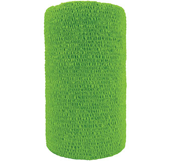 COFLEX™ BANDAGING TAPE NEON GREEN 4 IN X 5 YD 18/PKG