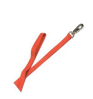 950 SINGLE LAYER HUNTING DOG LEASH NYLON HOT ORANGE 1 IN 4 FT L