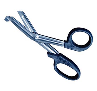 UNIVERSAL LISTER BANDAGE SCISSORS BLACK 5-1/2 IN