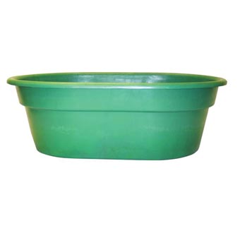 STOCK/AQUA TANK PLASTIC AQUA GREEN 15 GAL