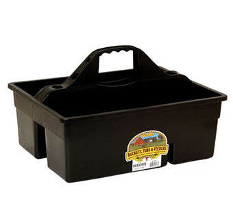 PLASTIC DURA TOTE - BLACK - EACH