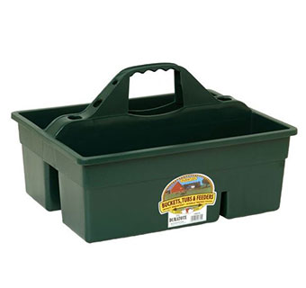 PLASTIC DURA TOTE - GREEN - EACH