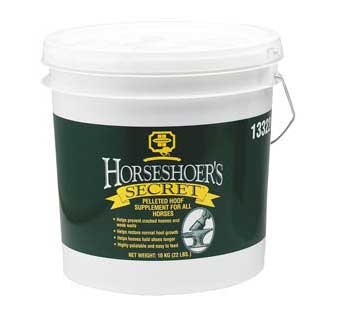 HORSESHOERS SECRET PELLETED HOOF SUPPLEMENT 22 LB PAIL
