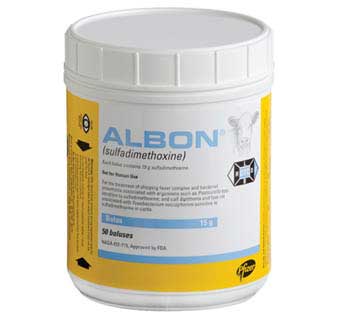 ZOETIS ALBON® BOLUSES 15 G 50/BOTTLE