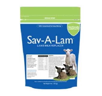 SAV-A-LAM® LAMB MILK REPLACER 4 LB BAG