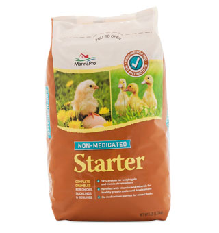 CHICK STARTER NON-MEDICATED 5 LB 1/PKG