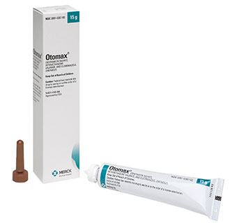 OTOMAX® OTIC OINTMENT 15 G TUBE - 12/PKG RX