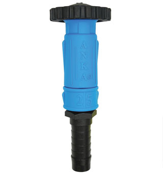 ANKA WASH DOWN NOZZLE WITH 1 IN HOSE TAIL S 1 IN DIA