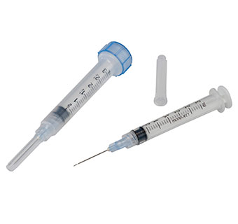 RIGID PACK 3 ML SYRINGES 20 GAUGE X 1 INCH LUER LOCK 100 COUNT