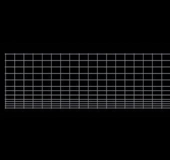 BEHLEN® COUNTRY COMBINATION FENCE PANEL 5 GA 16 FT L X 50 IN H