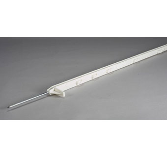 STEP-IN POST POLY 63 INCH L WHITE 1/PKG