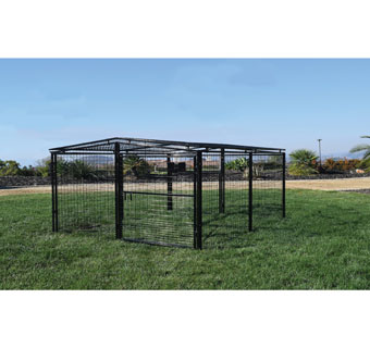 UNIVERSAL COMPLETE WELDED WIRE PEN METAL 7 FT X 8 FT X 48 IN