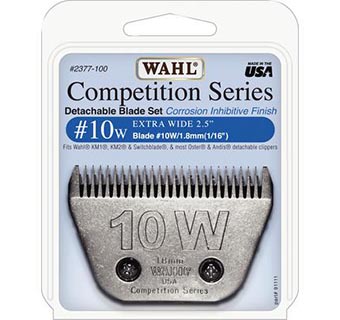 WAHL® CLIPPER BLADES COMPETITION SERIES #10W