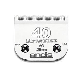 ANDIS® ULTRAEDGE® CLIPPER BLADES SIZE 40 1/PKG
