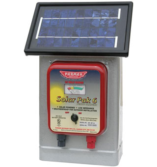 PARMAK PRECISION® SOLAR-PAK 6 FENCE CHARGER