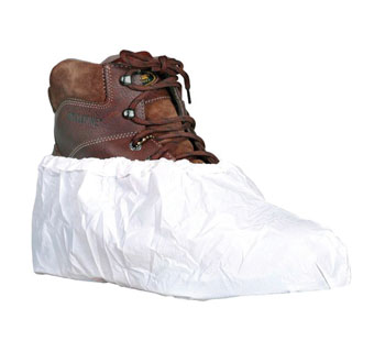 EPIC DISPOSABLE BOOTS AND SHOE COVER LINT-FREE POLYETHYLENE WHITE 150 PR/CS