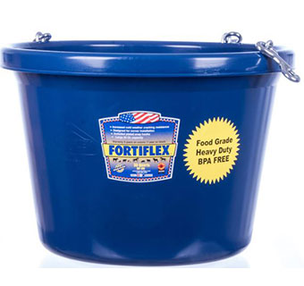 ROUND FEEDER TUB - 30 QUART - BLUE - EACH
