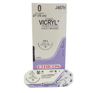 VICRYL™ 0 J467H 27 IN (CP-1) 36/PKG