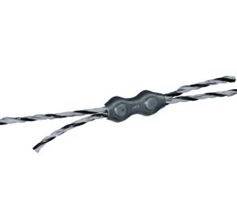 POLYWIRE DOUBLE-POST SPLICER 3 MM 4/PKG