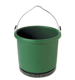 ICECHASER™ HEATED BUCKET 9 QT 60 W GREEN PLASTIC
