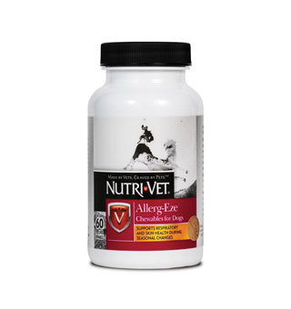 NUTRI-VET ALLERG-EZE™ CANINE NORMAL RESPIRATORY CHEW TAB 60/PKG