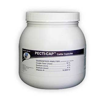 PECTI CAP CAPSULE ADULT CATTLE 40 COUNT JAR