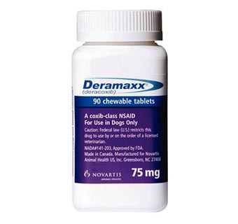 DERAMAXX® CHEWABLE TABLETS 75 MG 90/BOTTLE (RX)