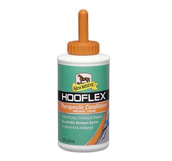 HOOFLEX® THERAPEUTIC CONDITIONER LIQUID AND BRUSH 15 FL OZ