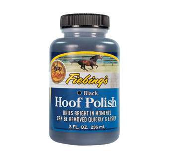 HOOF POLISH 8 OZ BLACK