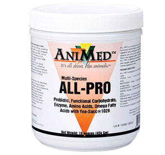 ALL-PRO MULTI-SPECIES ALL-NATURAL PROBIOTIC SUPPLEMENT JAR 1 LB