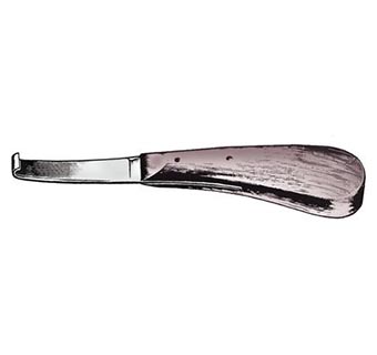 SWISS-MADE HOOF KNIFE LEFT HAND