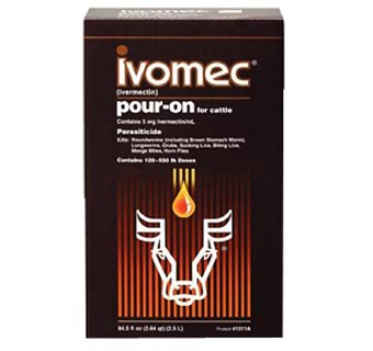 IVOMEC® POUR-ON FOR CATTLE PARASITICIDE (IVERMECTIN) 2.5 LITER