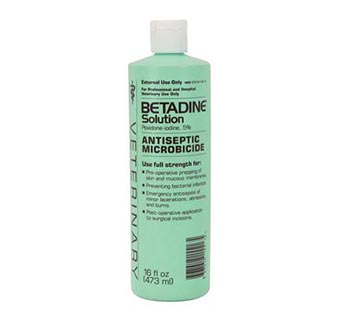 BETADINE® SOLUTION 5% 16 OZ